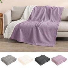 Musselin Decke Kuscheldecke 130x180 Baumwolle...