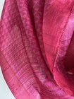 NWT Handwoven FabIndia 100% Silk Dupatta Stole Scarf Red Pink Hand Block Print — photo 5