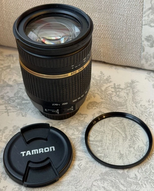 Tamron Di II Camera Lenses 18-270mm Focal f/3.5-6.3 Maximum