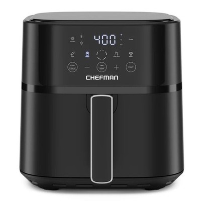 Chefman TurboFry Touch Heißluftfritteuse mit 3,7 Litern Fassungsvermögen