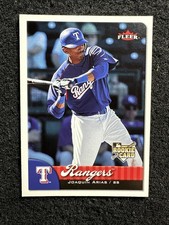 JOAQUIN ARIAS #369 2007 Fleer Baseball Rookie Card QTY Texas Rangers