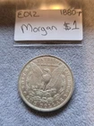 1880 Morgan Silver Dollar circulated 90% Silver E012