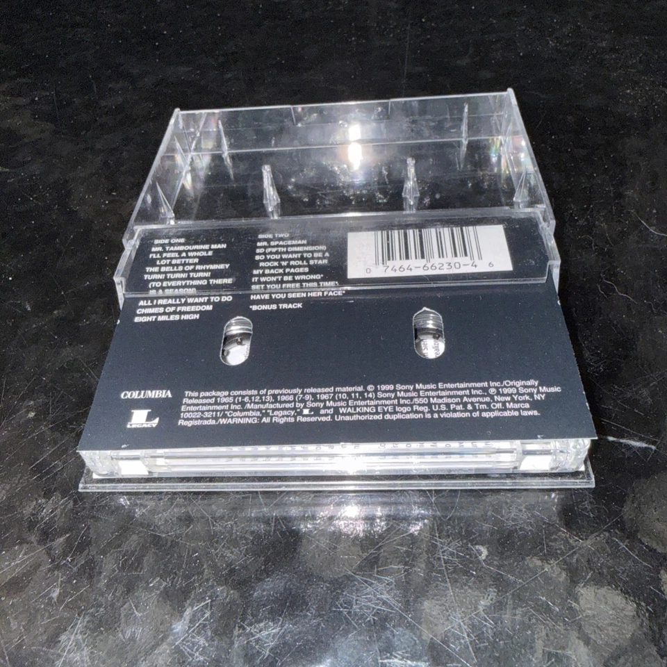 Greatest Hits by The Byrds (кассета, 1999) - Изображение 4 из 4