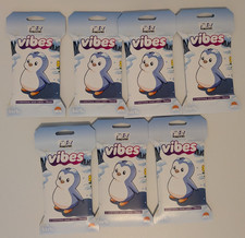 Vibes TCG Pudgy Penguins Series 3 - 7 Booster Packs + Promo New Sealed