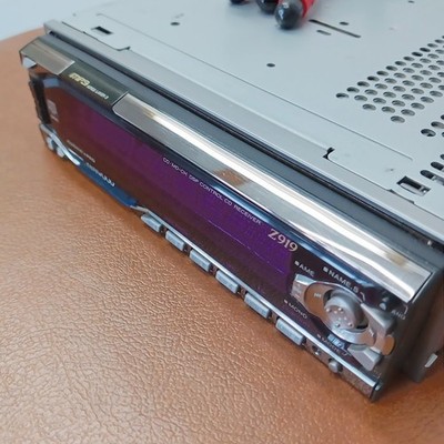 送料込！KENWOOD Z919ヘッドユニット KENWOOD Z919 1DIN CD MP3 DSP Hi-Fi Receiver Dolphin EQ Old School
