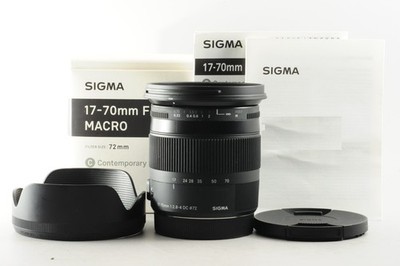 Sigma 17-70mm F2.8-4 DC Macro OS HSM for Canon EOS EF Mint