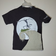 Disney Kids Jack Skellington Surfing The Nightmare Before Christmas sz L 10/12