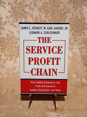 The Service Profit Chain by James L. Heskett 1997 HC Signed 1st Ed. Free Press