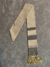 Nun Made Overlay Stole Silk/wool Blend Priest Minister Vedtment Altar  Sacristy