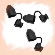 3 Set Fits Camelbak Big Bite Valve Cover Black 60091 Fits 90392, 90362, 90372 A
