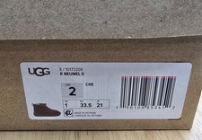 UGG Kids Neumel Ii Boots  Chestnut  1017320K-CHE  Authentic New sz 2