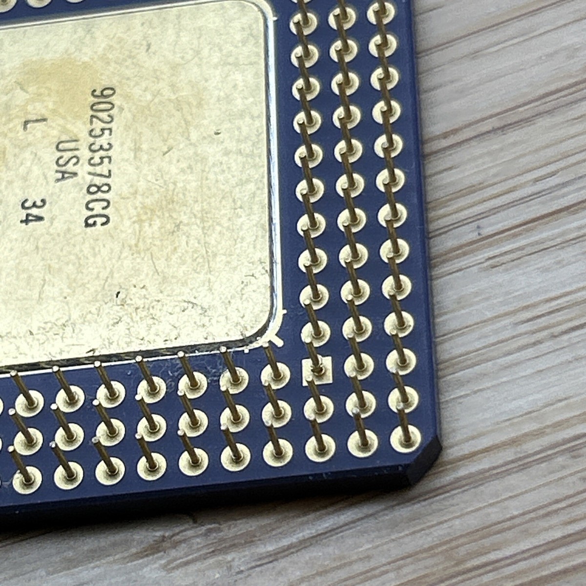 Intel 486 DX 25MHZ A80486DX SX328 i486 CPU Processor Vintage Rare