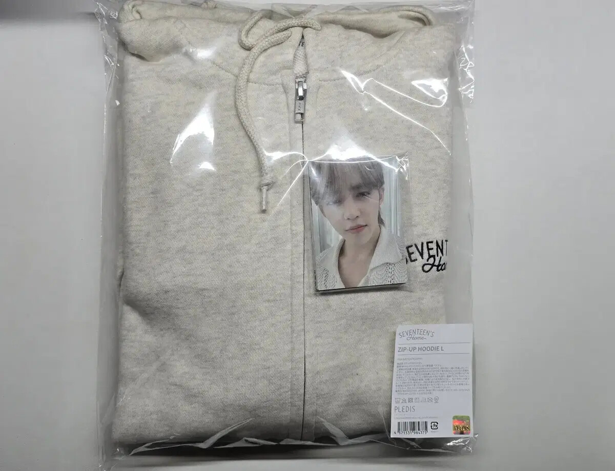 SEVENTEEN ZIP-UP HOODIE L グレー SEVENTEEN World Tour RIGHT HERE in Goyang Zip Up Hoodie XL