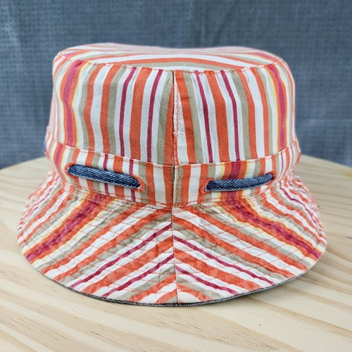 Sombrero cubo de mezclilla reversible vintage para niños mediano-grande (10-12) - Imagen 9 de 13