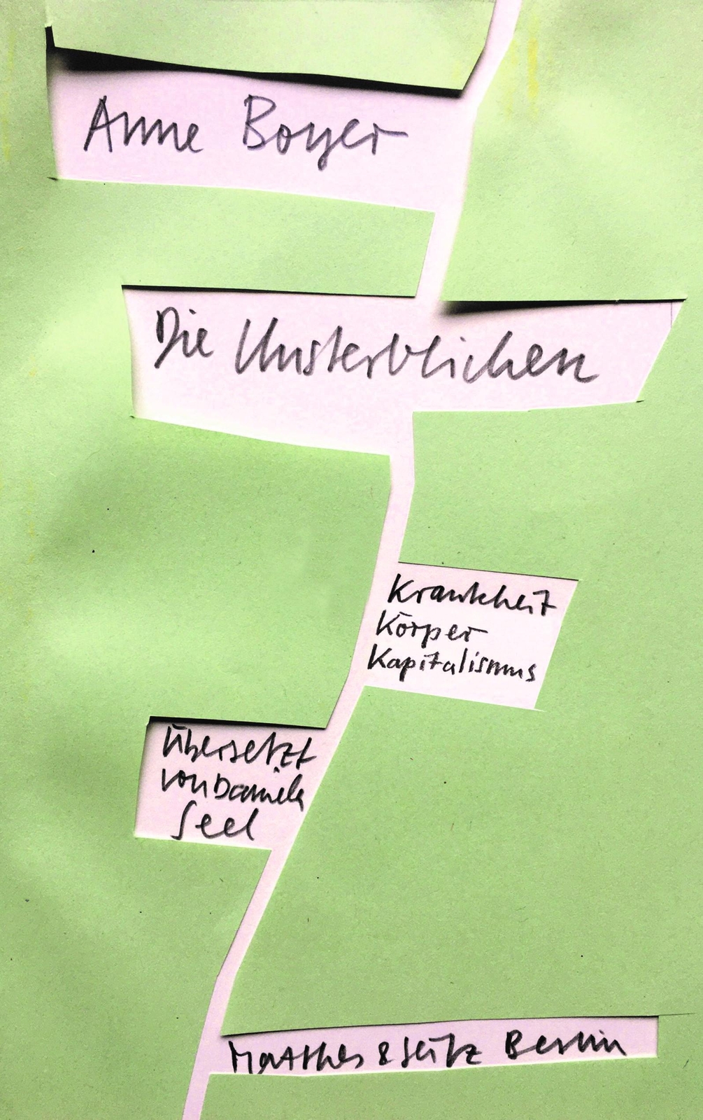 Thumbnail - Die Unsterblichen | Anne Boyer | Krankheit, Körper, Kapitalismus |