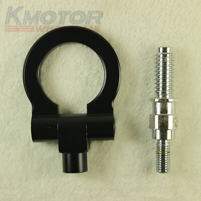 CNC Euro Racing T2 Tow Hook Black Fit For BMW M E30 E81 E90 E91 E36 E46 E92 E93
