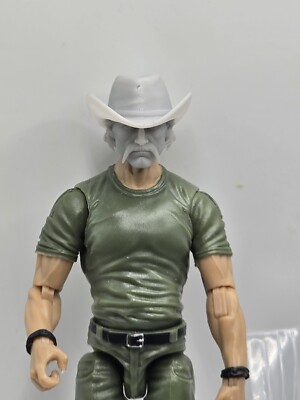 3d Printed Steel MARSHALL Head 1:18 3 3/4'' GI Joe 25th Anniversary B69