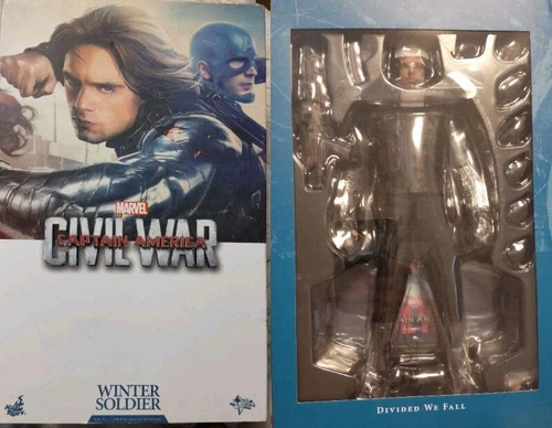 Hot Toys MMS351 Capitán América Guerra Civil Soldado de Invierno Bucky Nuevo Raro Japón