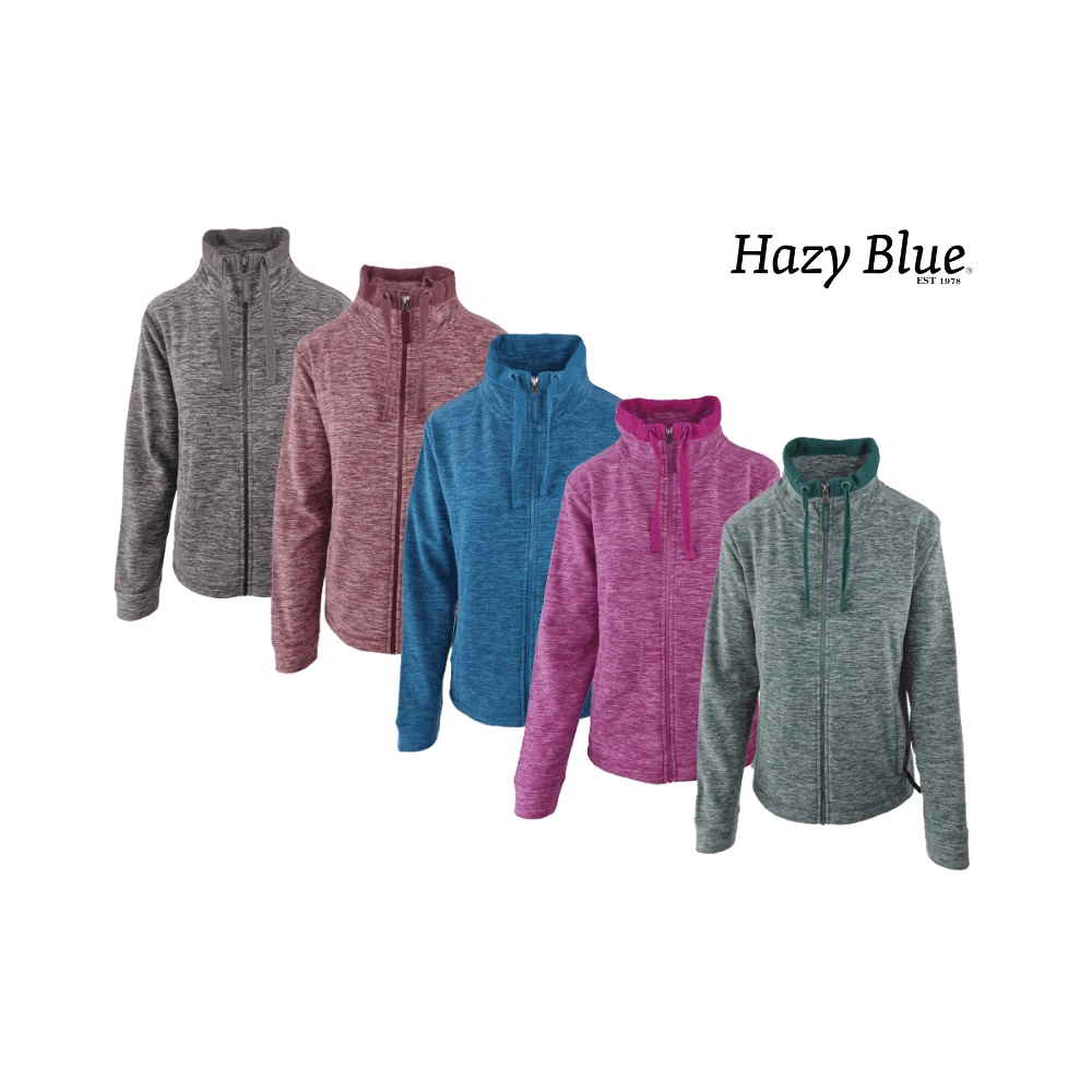 Hazy Blue Womens Lightweight Hannah Full Zip Micro Fleece Jacket 2 Pockets
Opens in a new window or