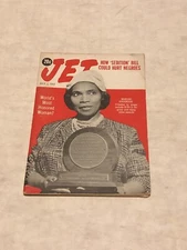 JET MAGAZINE July 2, 1959 Marian Anderson Great Singer Honored, Very Good