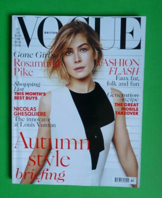 VOGUE UK October 2014 Rosamund Pike Iselin Steiro Anna Ewers Nathan Westling 10