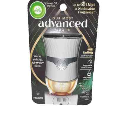 Air Wick Advanced Plug in Scented Oil Air Freshener Airwick Oils Warmer