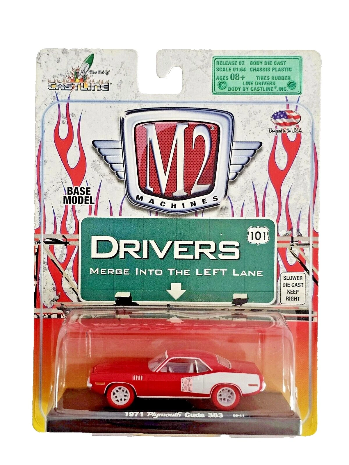 M2 Machines Chase Contemporary Manufacture Diecast Cars, Trucks & Vans
