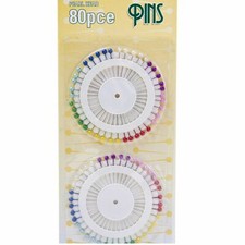 Głowa perłowa 160 szpilek tapicerka krawiectwo szycie odzieży naprawa hobby rzemiosło