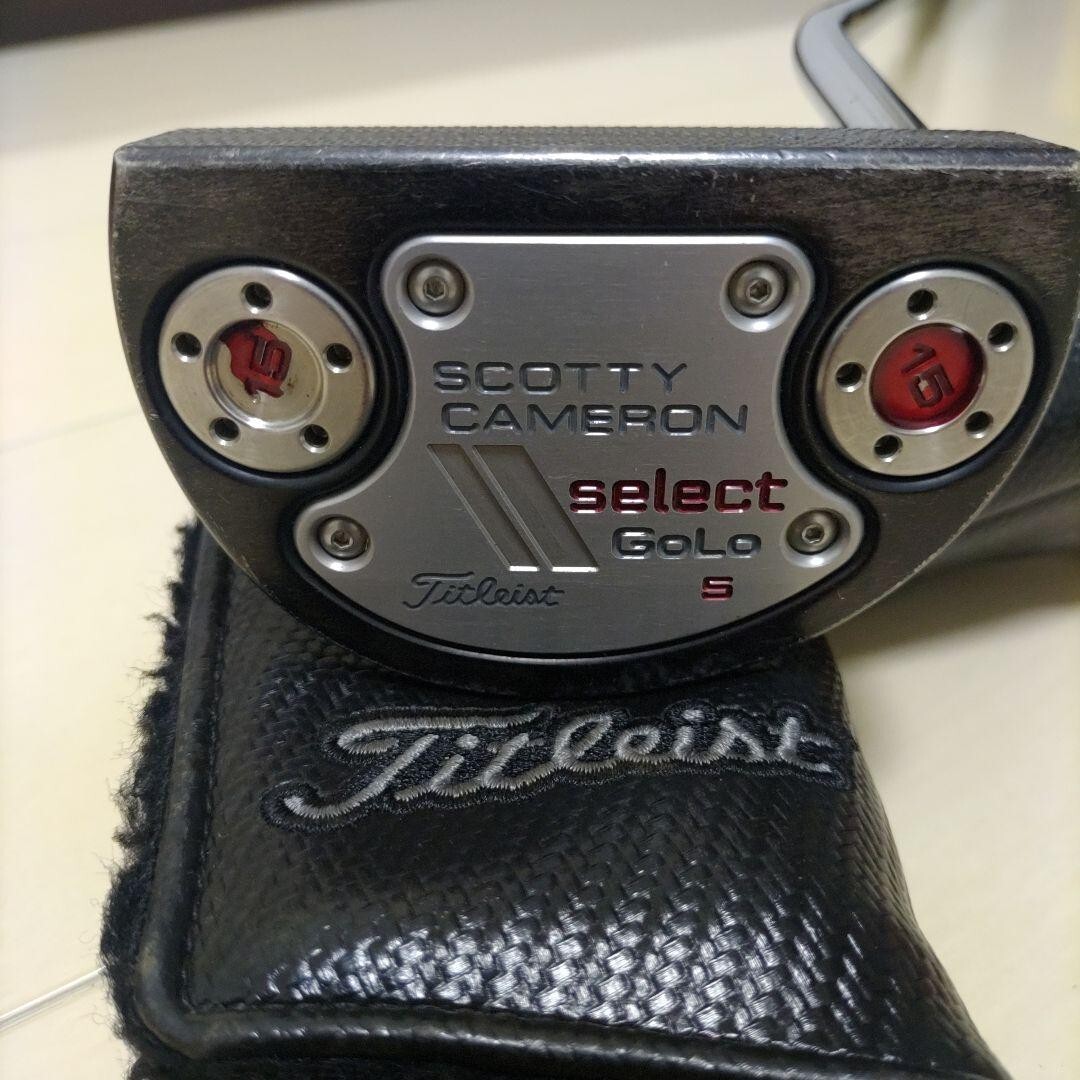 【Sale】Scotty Cameron GOLO 5 ３４インチ【希少】 Scotty Cameron Select GoLo 5 Putter 34 inch with Head Cover Right