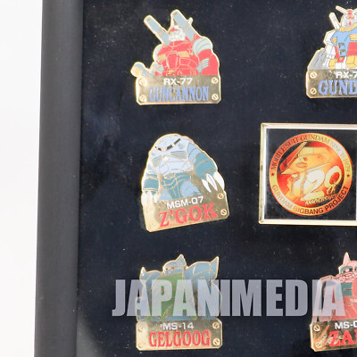 Gundam 20th Anniversary Limited 10pc Pins Set JAPAN ANIME | eBay