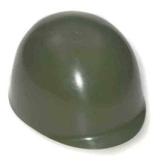 Deluxe Green ARMY HELMET HAT Costume Accessory