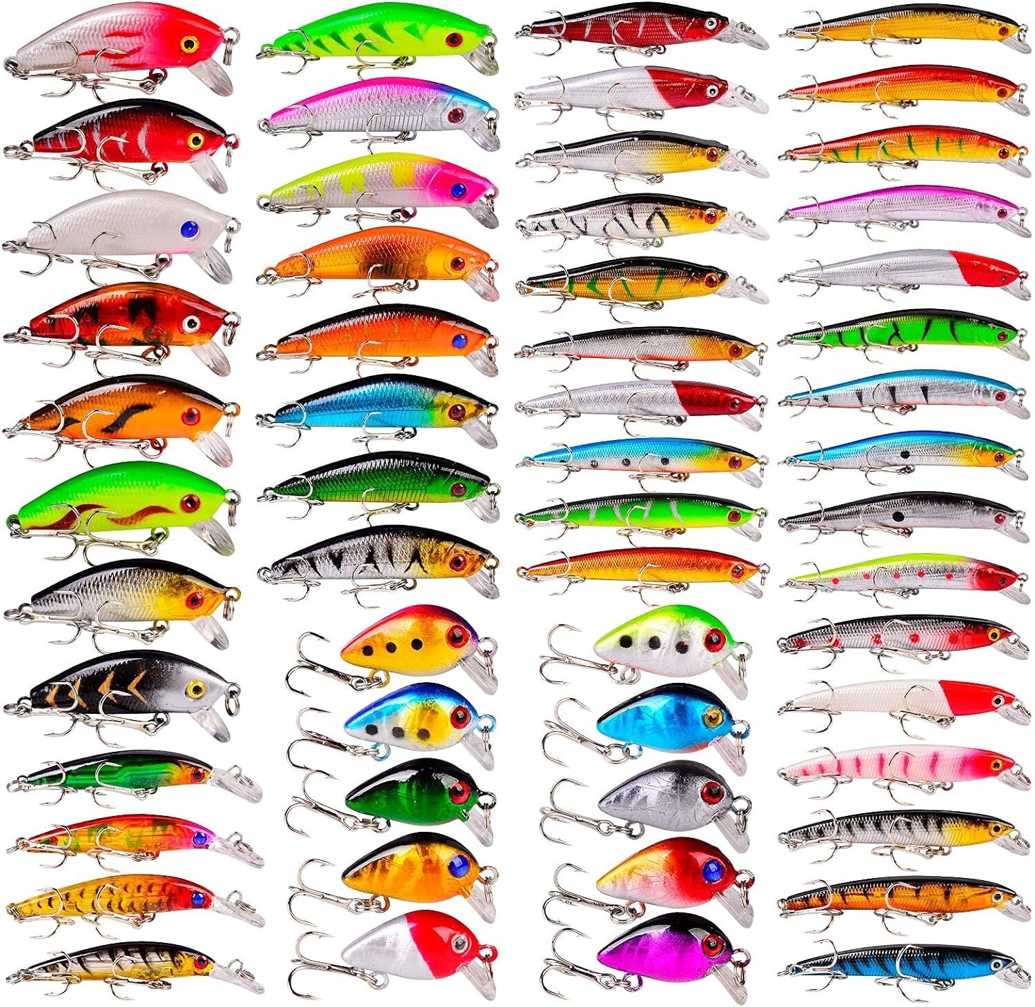 Lifelike Swimbait and Minnow Crankbait Set for Bass Pike - High-Quality Design - Image 3