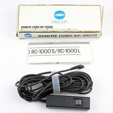 Minolta RC-1000L Remote Wire Shutter Release Switch 16' Cord