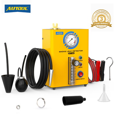 FOXWELL ST203 Automotive Smoke Machine 12V Built-in Air Pump EVAP Vacuum Leak Detector Car Pipe Leakage Diagnostic Tester - Foto 8