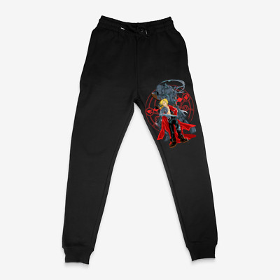 Fullmetal Alchemist Alphonse Elric Edward Elric Anime Herren Jogginghose S-XXL