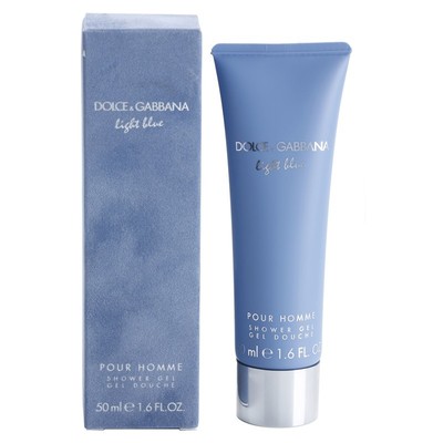 dolce & gabbana light blue pour homme shower gel