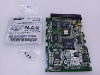 SAMSUNG SHD-30420A (APRO-5) SSI BH106S IDE PCB CONTROLLER DONOR BOARD TESTED