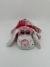 Dan Dee Collectors Choice Purple Pink Dog hound Plush 8 In Floppy Soft  P6