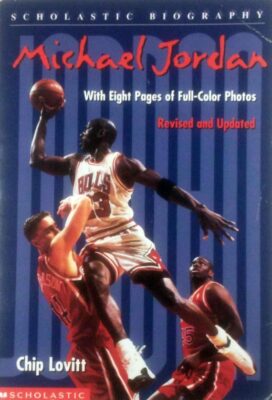 Michael Jordan (Scholastic Biography) by Chip Lovitt 1993 Paperback  9780590596442|