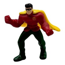 2011 McDonald's Happy Meal Toy DC Comics Robin Figure The Brave The Bold 2"