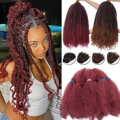 BUG Kinky Bulk Curly Twist Crochet Braid Afro Hair  display picture 1
