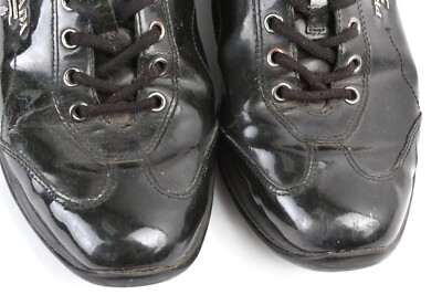 PRADA MILANO DAL 1913 MENS LEATHER SHOES BLACK 25 CM P | eBay