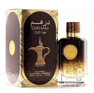 Dirham Oud Perfume by Ard Al Zaafaran. Eau de Parfum. 3.4oz.