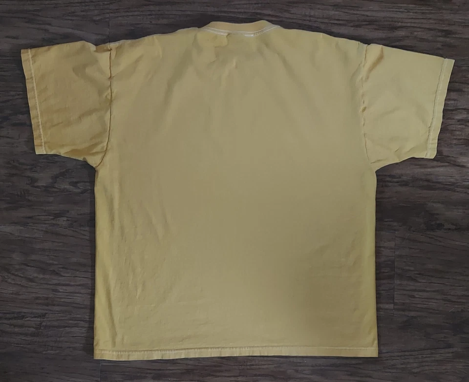 Camiseta Jack Vintage Hecha en EE. UU. VENENO XL Camiseta Negra y Amarilla Foto 3 de 4