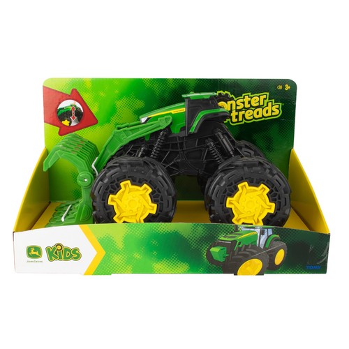 Tomy 47327 Monster Treads John Deere Rev Up Tractor toy tractors monster truck - Picture 6 of 16