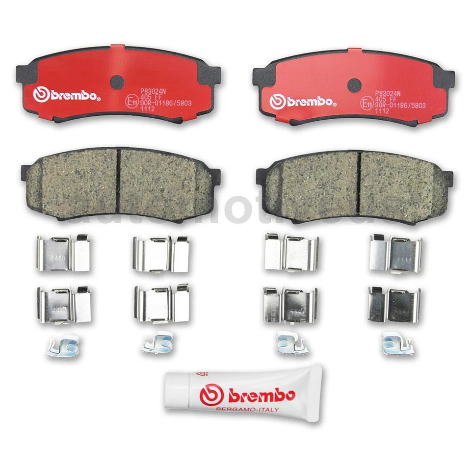 Juego de pastillas de freno de disco trasero rotor de freno de disco 3X Brembo para Toyota 4Runner 2003 2004 Foto 2 de 4