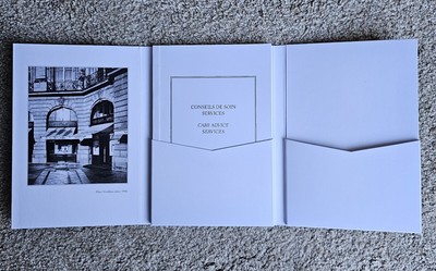 New Van Cleef & Arpels Care Advice Services Booklet Authentic 