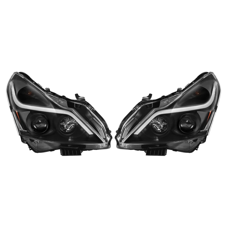 LED Projector Headlights Sequential For Infiniti G25/G37/Q40 Sedan 4-Door 10-15 - Image 4 of 4