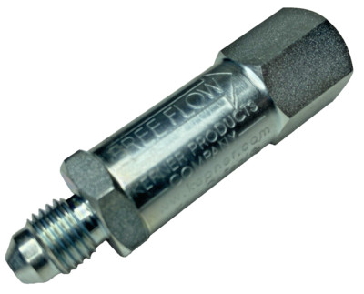 Kepner Products 2764 5psi check valve 19102473 JIC -4 Dash 4 Male to Female