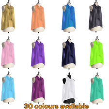 Chiffon Color Casual Wear Tribal Dance Top For Girls Party Wear C39